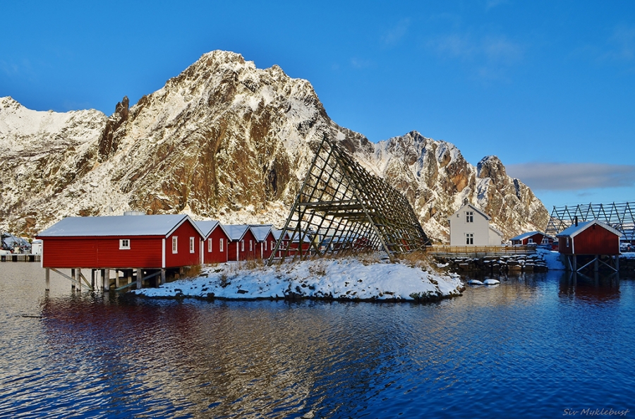 Winter in Arctic Lofoten