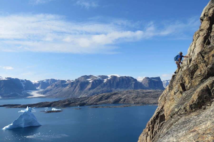 Witness spectacular fjord and mountain scenery