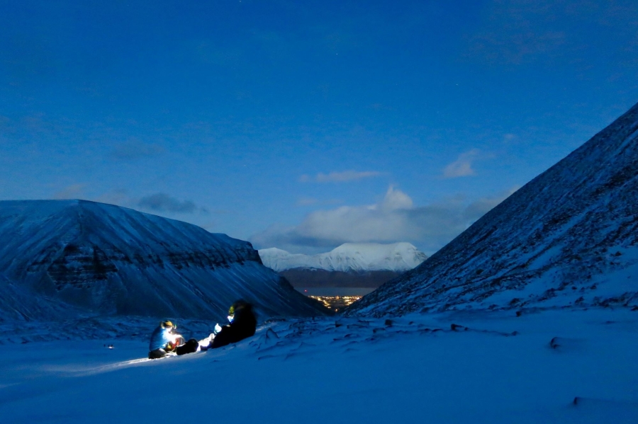 View towards Longyearbyen