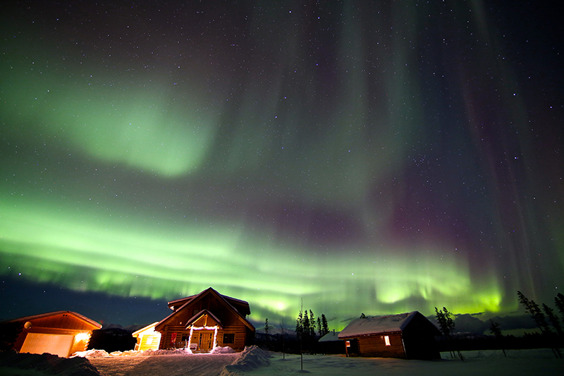 Northern Lights Resort and Spa in Yukon Canada