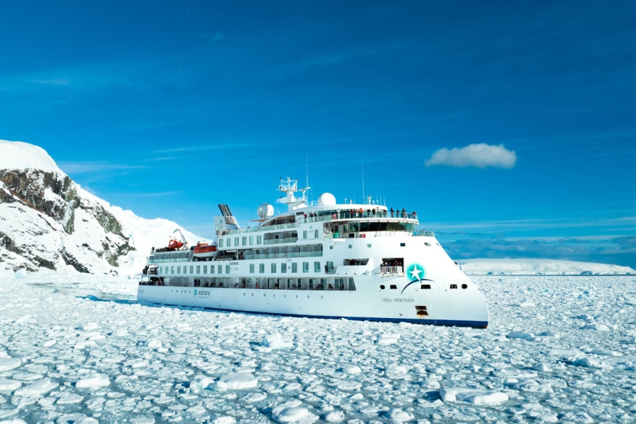 Cruise on luxury small ship Greg Mortimer or the Sylvia Earle