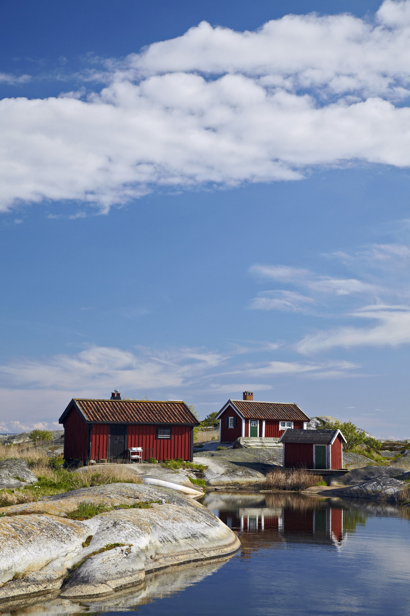 houses on the arcipelago