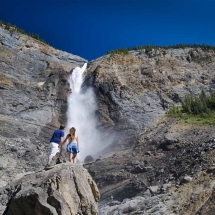 Waterfall hiking - Moraine Lake