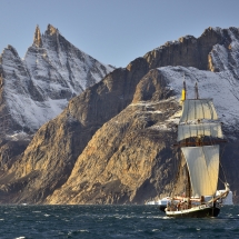 Greenland fjord sailing tour
