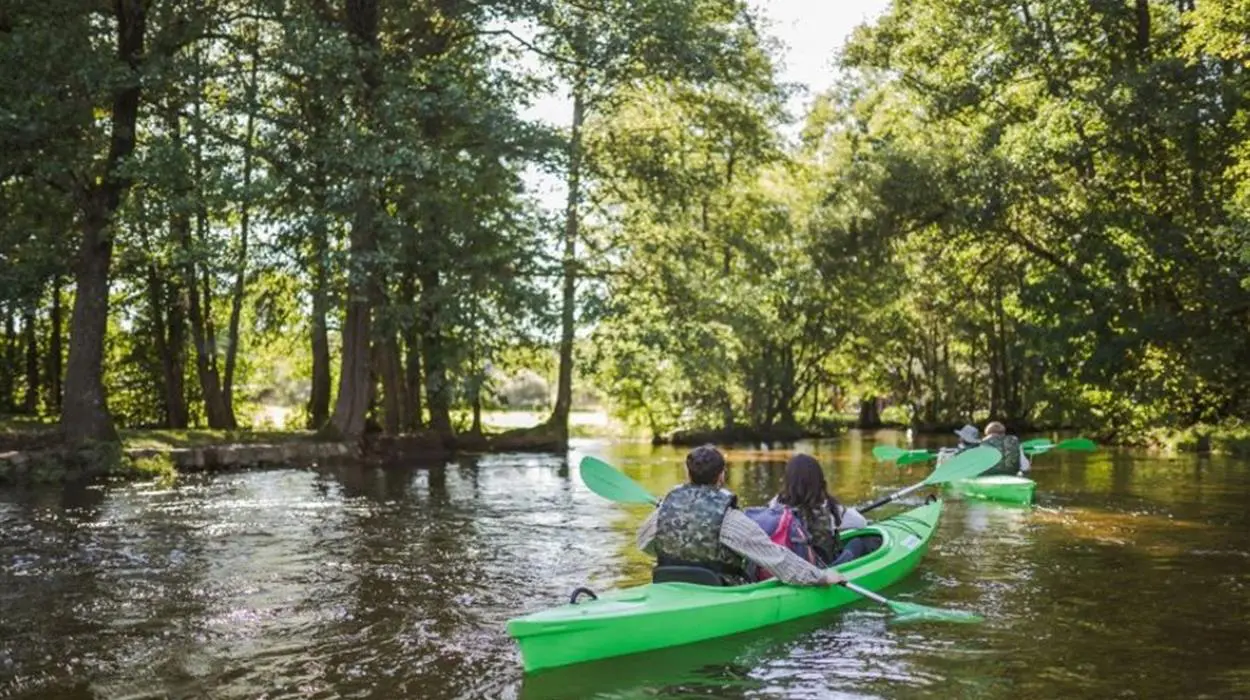 Kayaking in Aukstaitija National Park