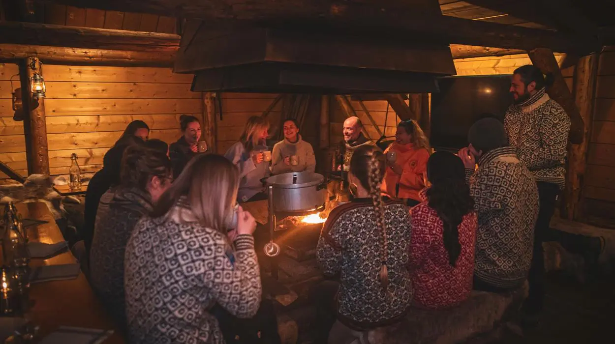 Arctic Wilderness Evening at Camp Barentz