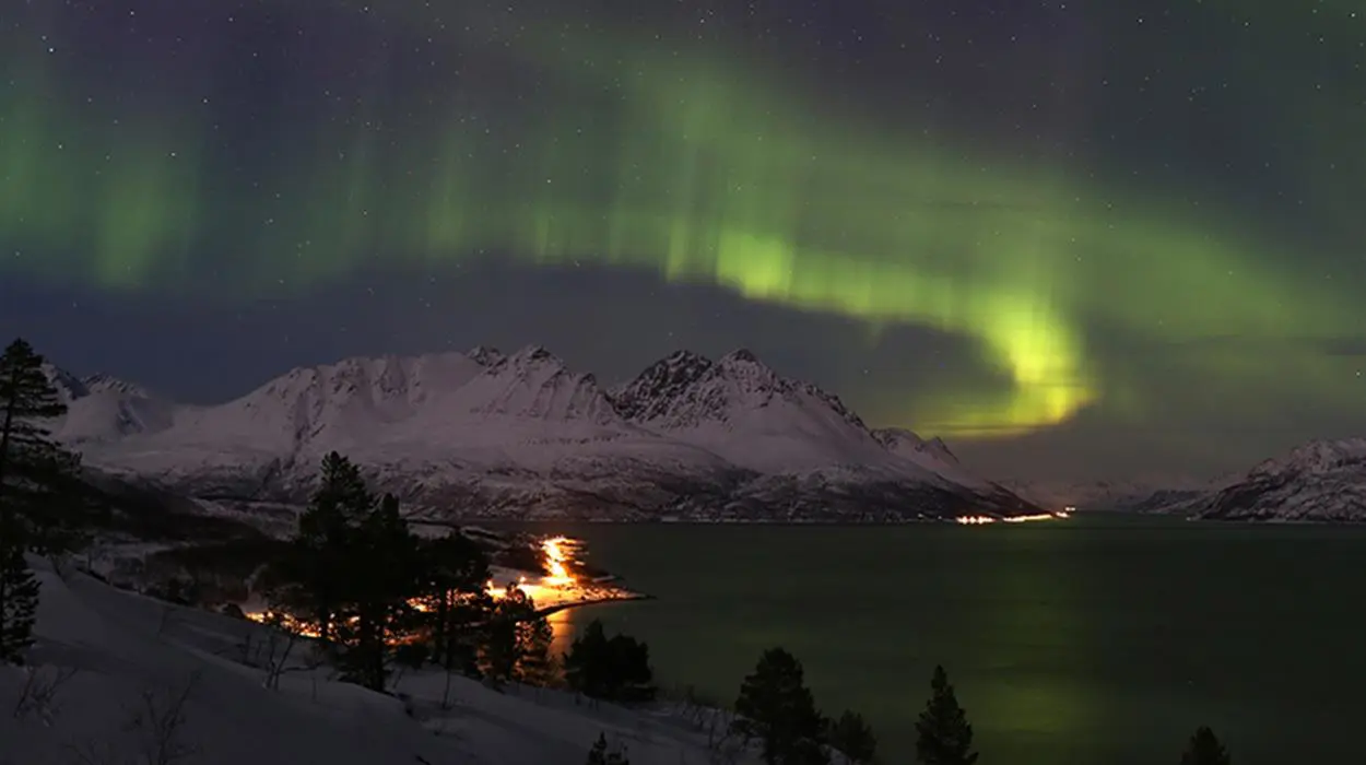 Northern Lights Snowshoe Hike