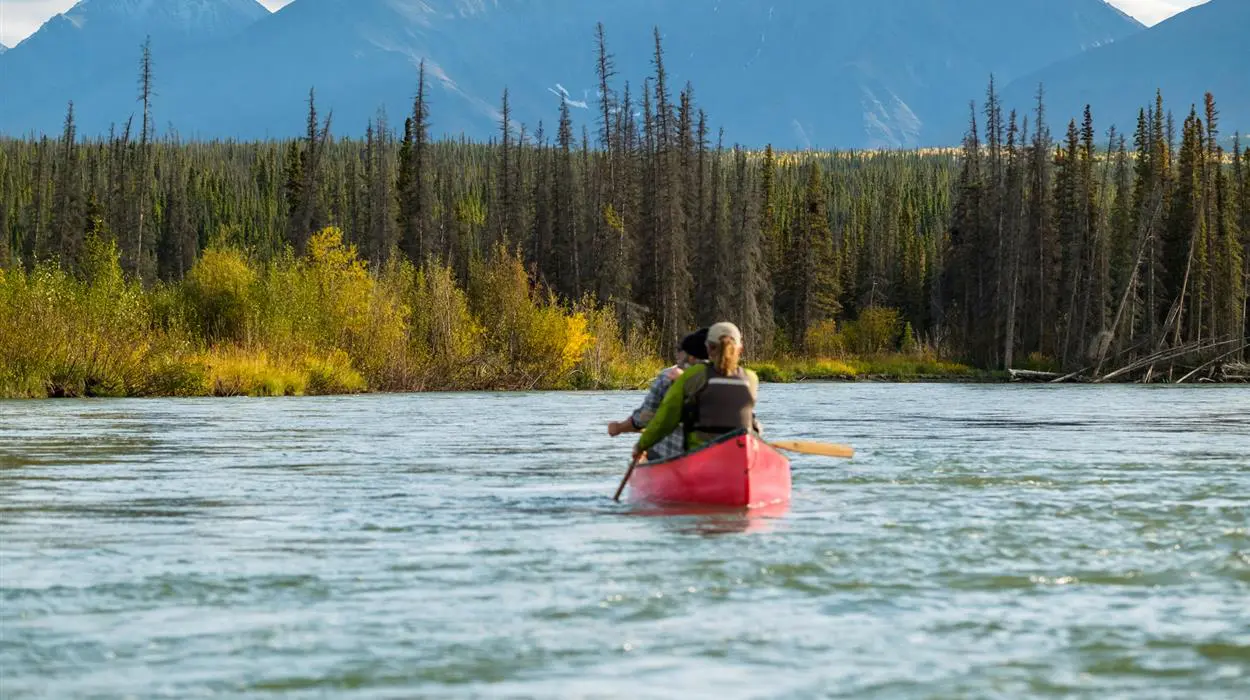 Guided Canoe Trip on the Yukon River - Eagle Tour