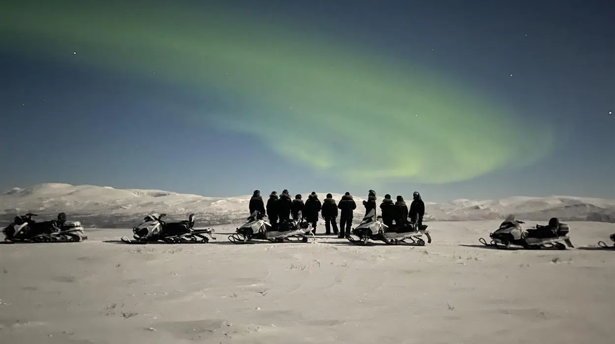 Night Sky Snowmobile Tour
