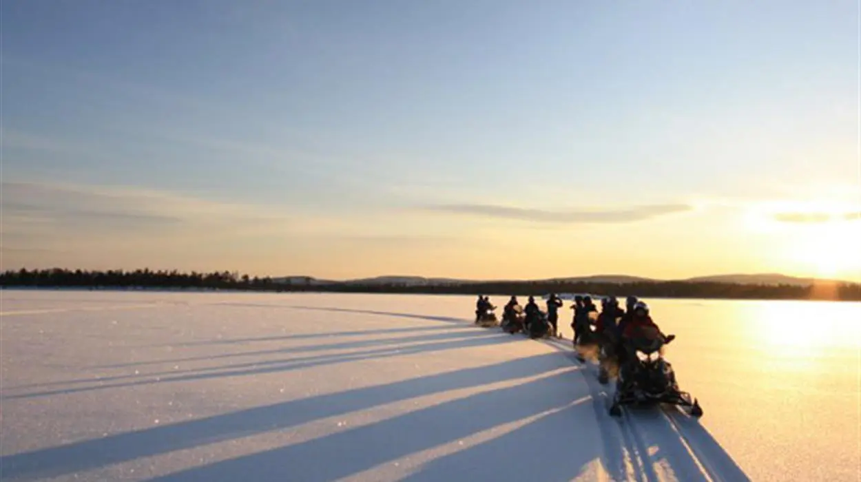 Snowmobile Safari (Sharing a Snowmobile) (Inari)