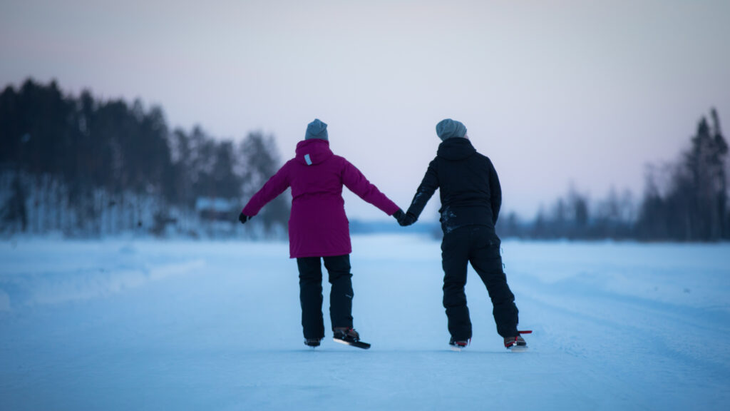 Ice Skating Holiday in Finnish Lakeland