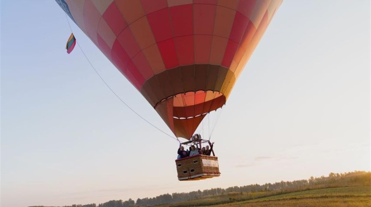 Hot Air Balloon Trip over Vilnius