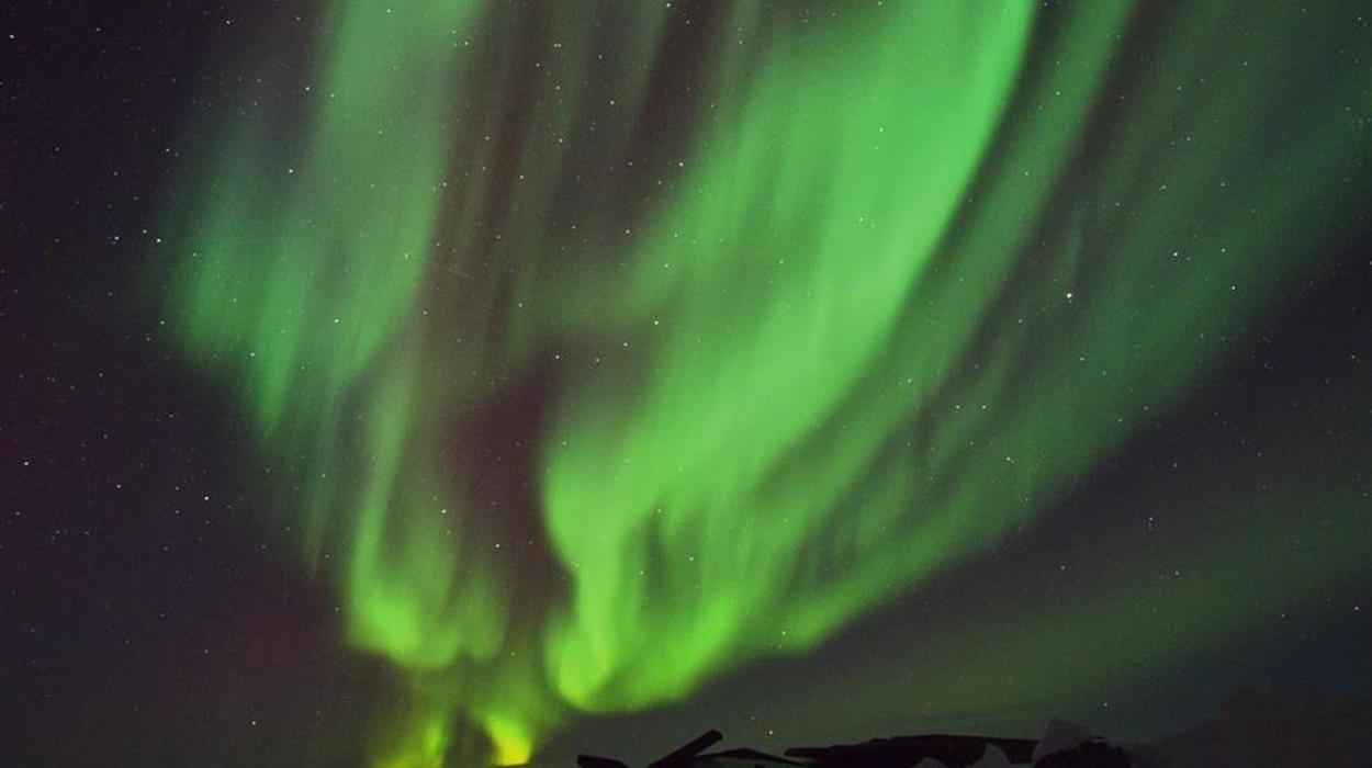 Aurora Chase by Snowmobile at Bjornfjell Lodge